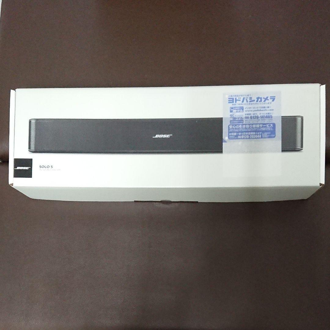 ブルートゥース対応 TV用スピーカー ブラック Solo 5 [Bluetooth対応