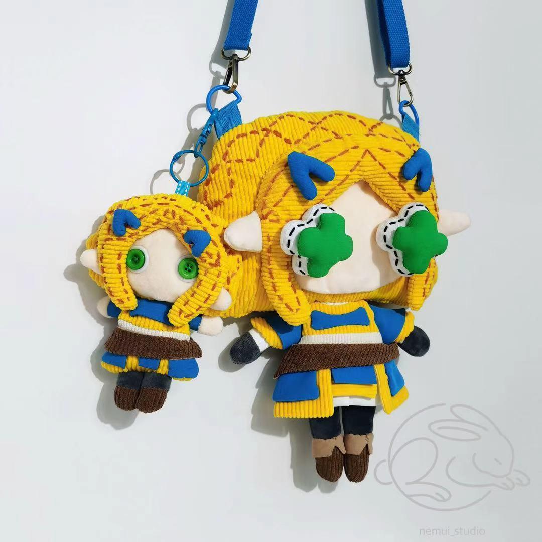 ゼルダの伝説 十字目（じゅうじめ）の手作りバッグ カスタマイズ ゼルダ姫
