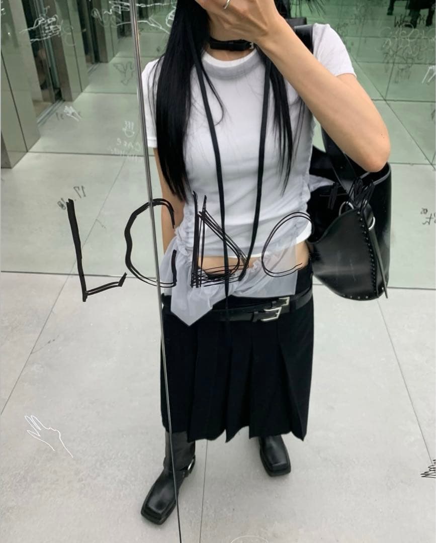 lcdc キャミ　glowny blackup cos musinsa