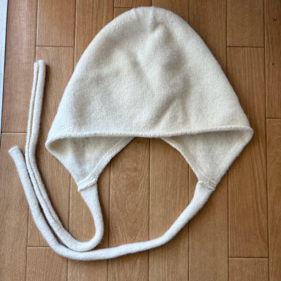 yo biotop cashmere knit deep cap ヨービオトープ - メルカリ