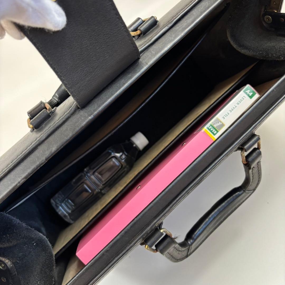 【極希少】 オールドコーチ ダレスバッグ 本革 大容量 USA製 黒 5420