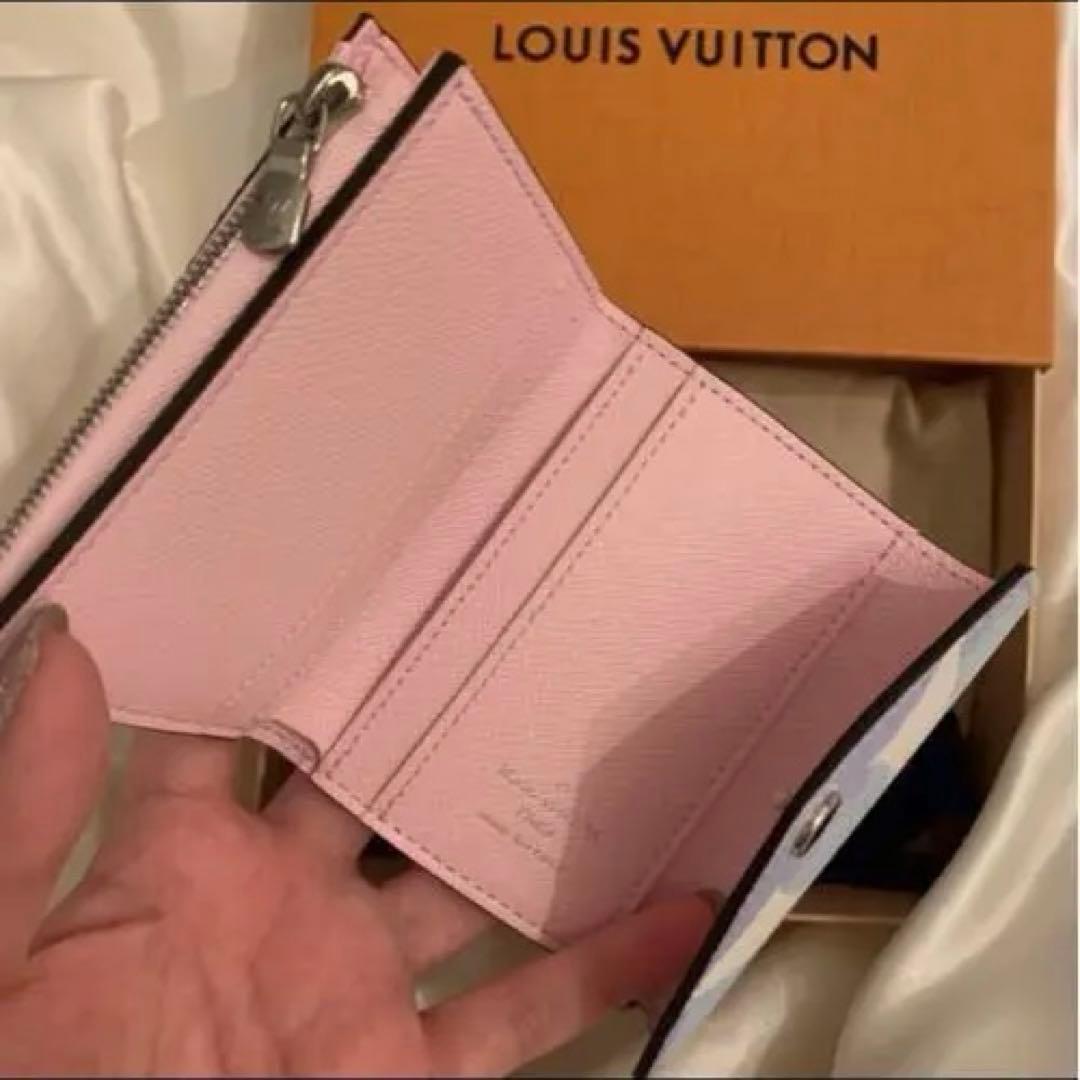 新品✨louisvuittonルイヴィトンエスカルポルトフォイユゾエ三つ折り財布