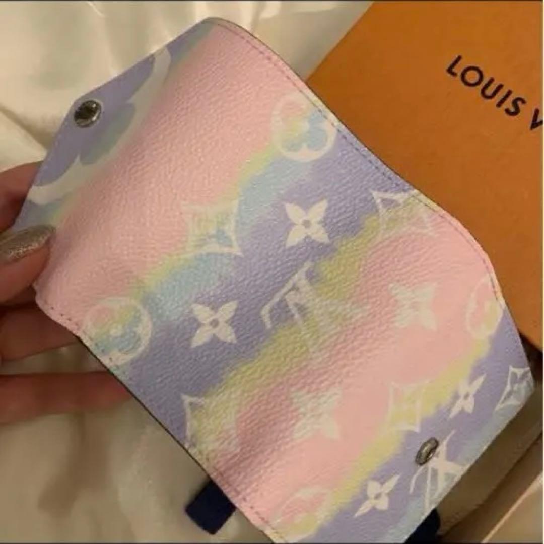 新品✨louisvuittonルイヴィトンエスカルポルトフォイユゾエ三つ折り財布