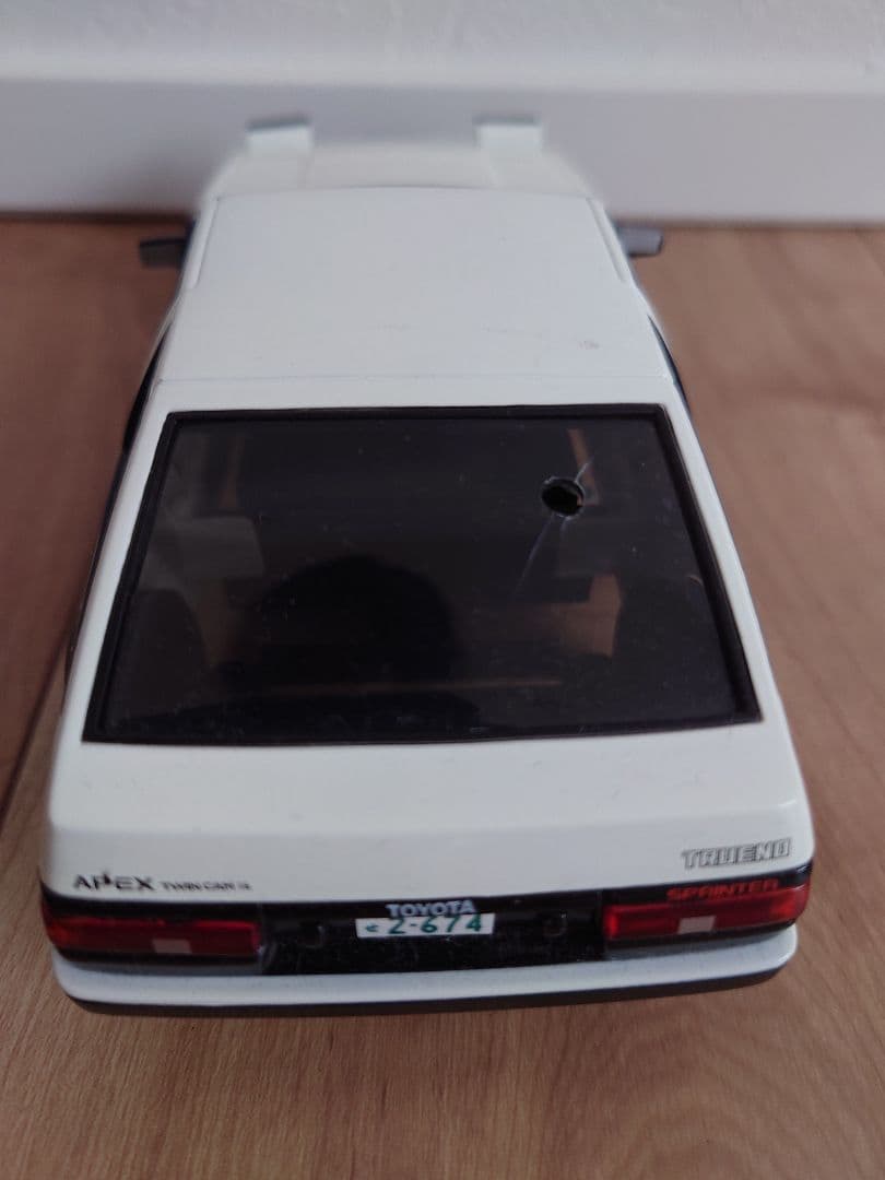 ミニッツ　AWD ma-010 AE86 フォーミュラ　藤原とうふ店