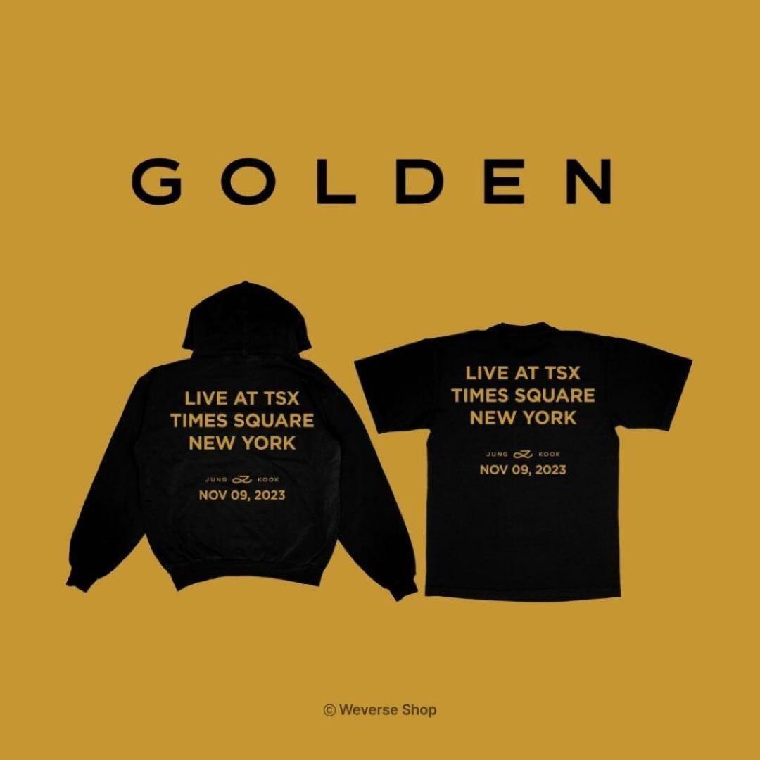 BTSジョングク/jungkook NYタイムズスクエアゲリラ公演記念　Tシャツ