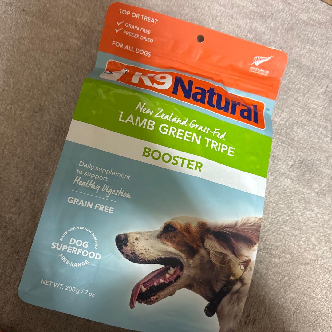 K9 Natural ラムグリーントライプ ブースター 200g - メルカリ