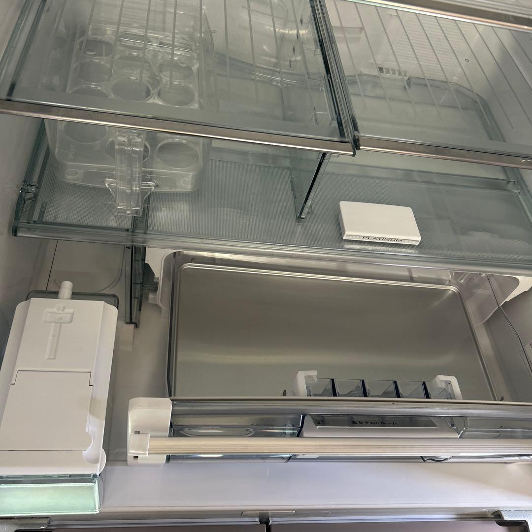 日立 6ドア 大型 冷蔵庫 R-XG43K 430L 直接引取可能