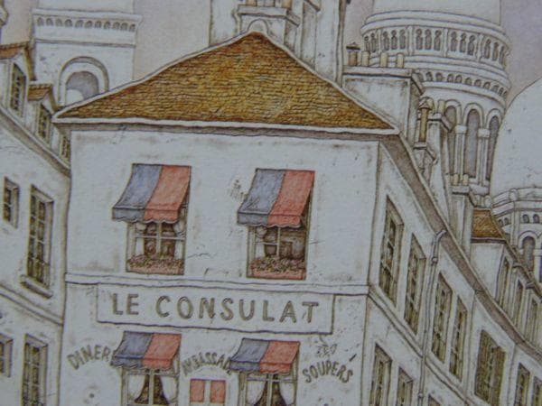 円池茂、【朝のノルヴァン街・Hommage a UTRILLO】