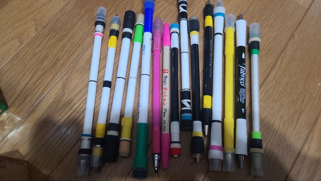 商品追加！】【引退まとめ売り！】ペン回し 改造ペン ペン回し引退品