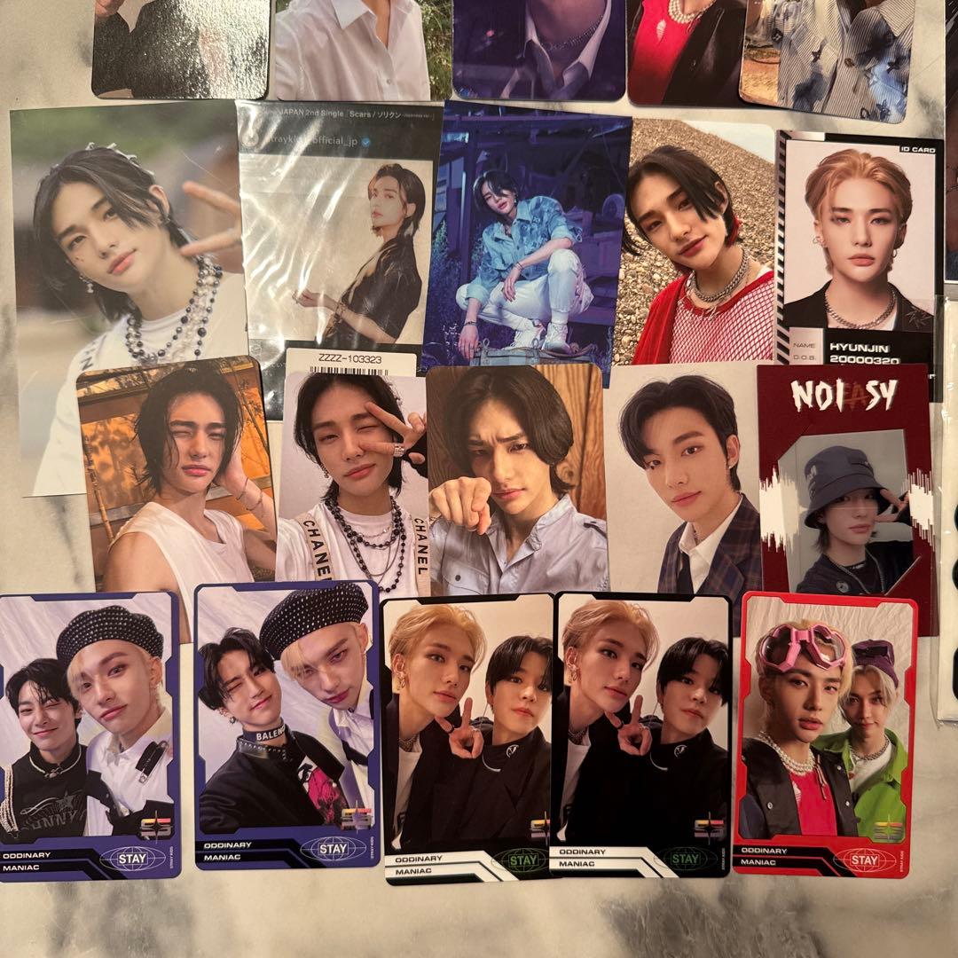 スキズ ヒョンジン 公式トレカセット straykids - メルカリ