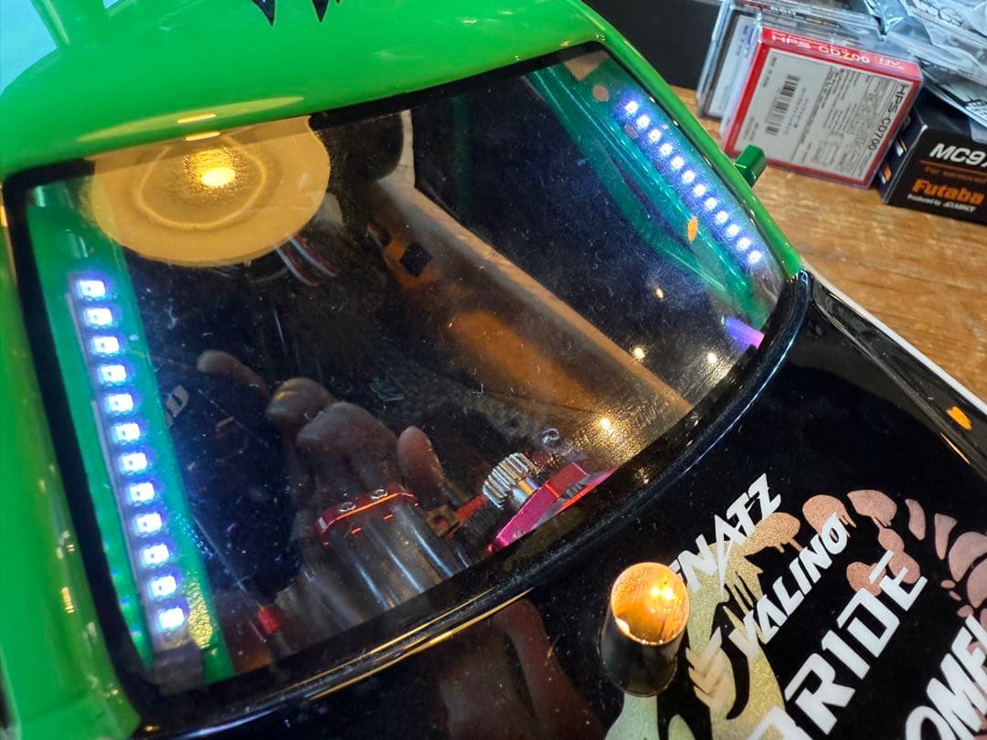 ラップアップV6SP FR-Dレッドエディション美品フルペイントボディ付きメカ有