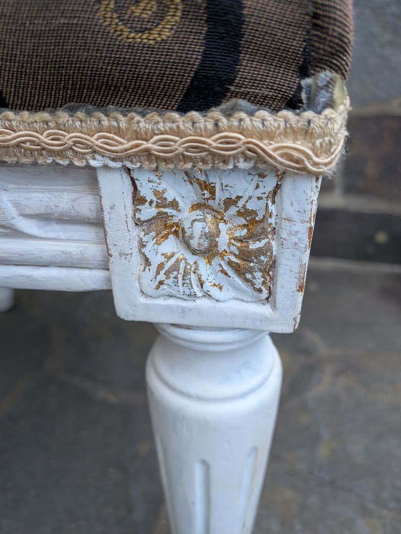 11ーeIeven様専用 メダリオンチェア高級家具椅子2脚セット ジャンク