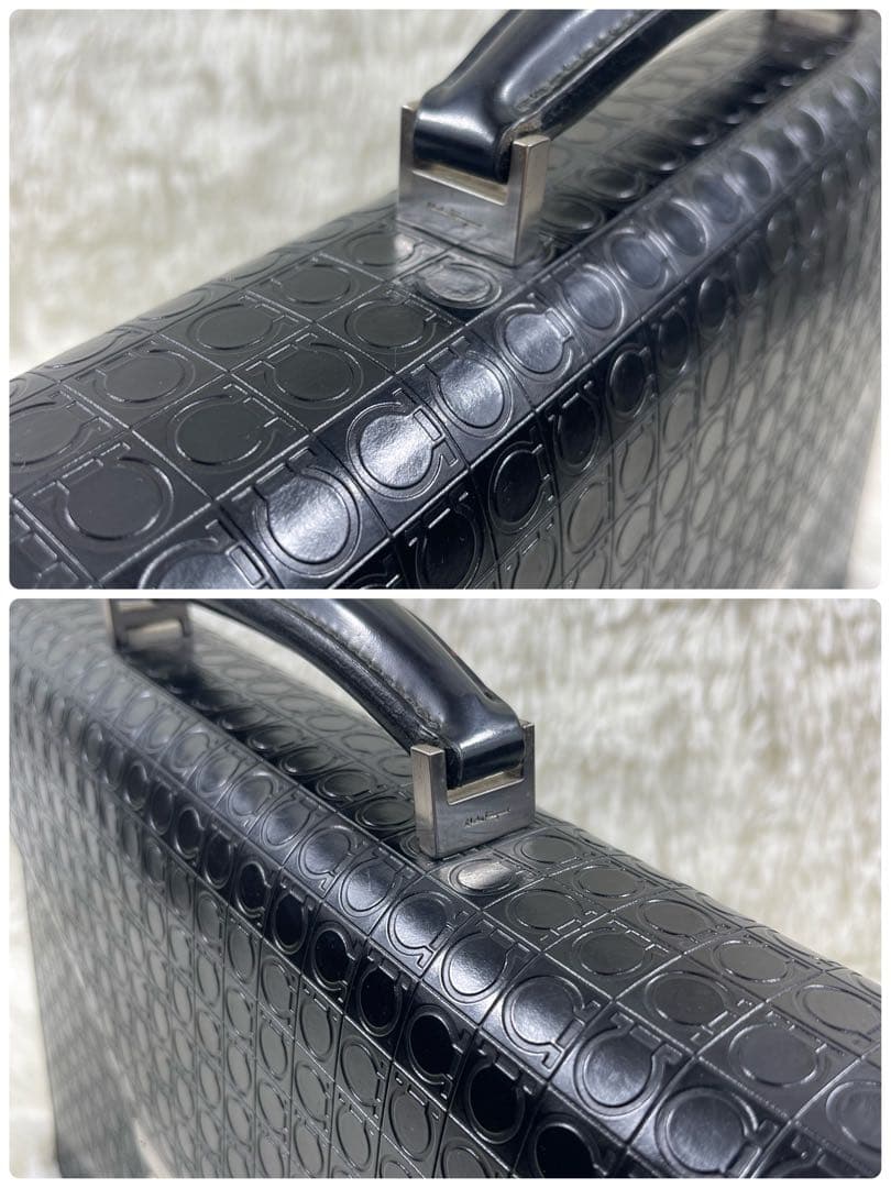 専用‼️Salvatore Ferragaブリーフケース　ガンチーノ柄　ダイヤル式