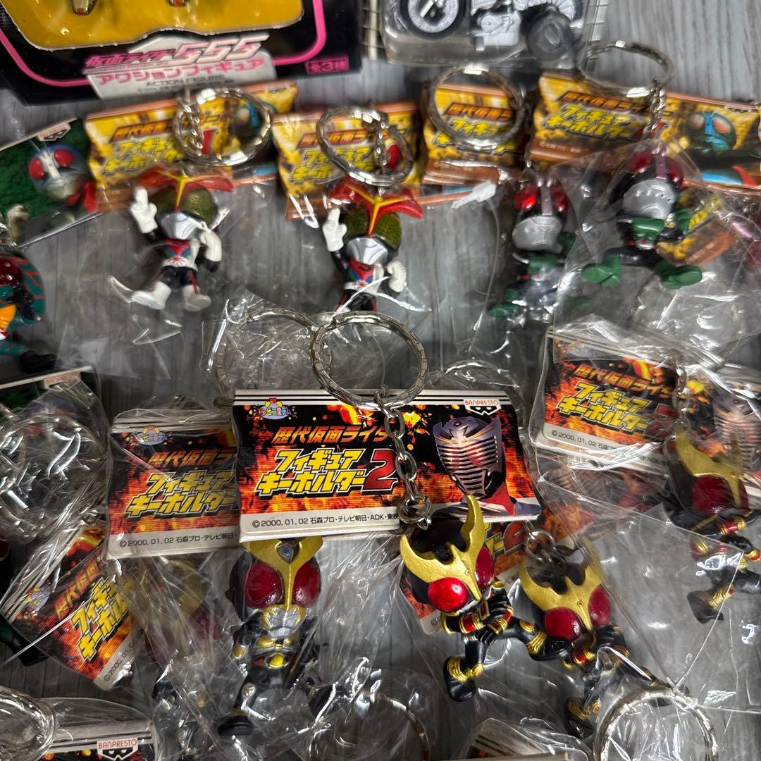 仮面ライダー フィギュアとキーホルダーは