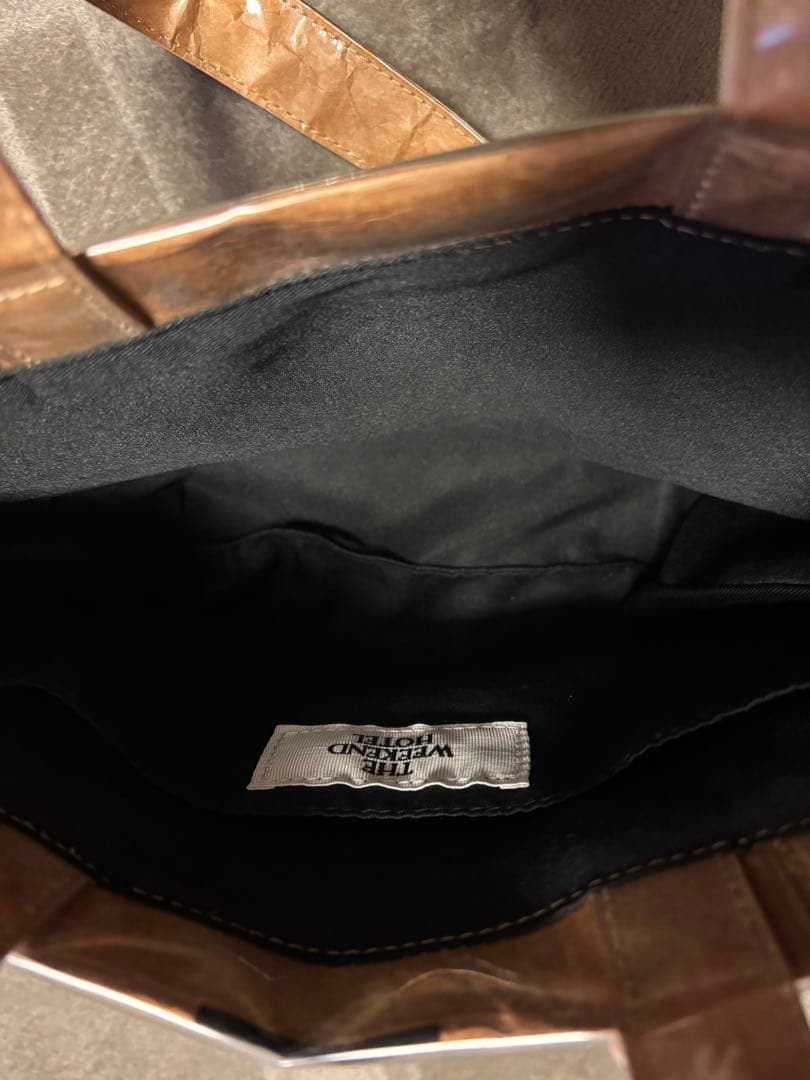 THE WEEKEND HOTEL PVCBag　トートバッグ　山田優
