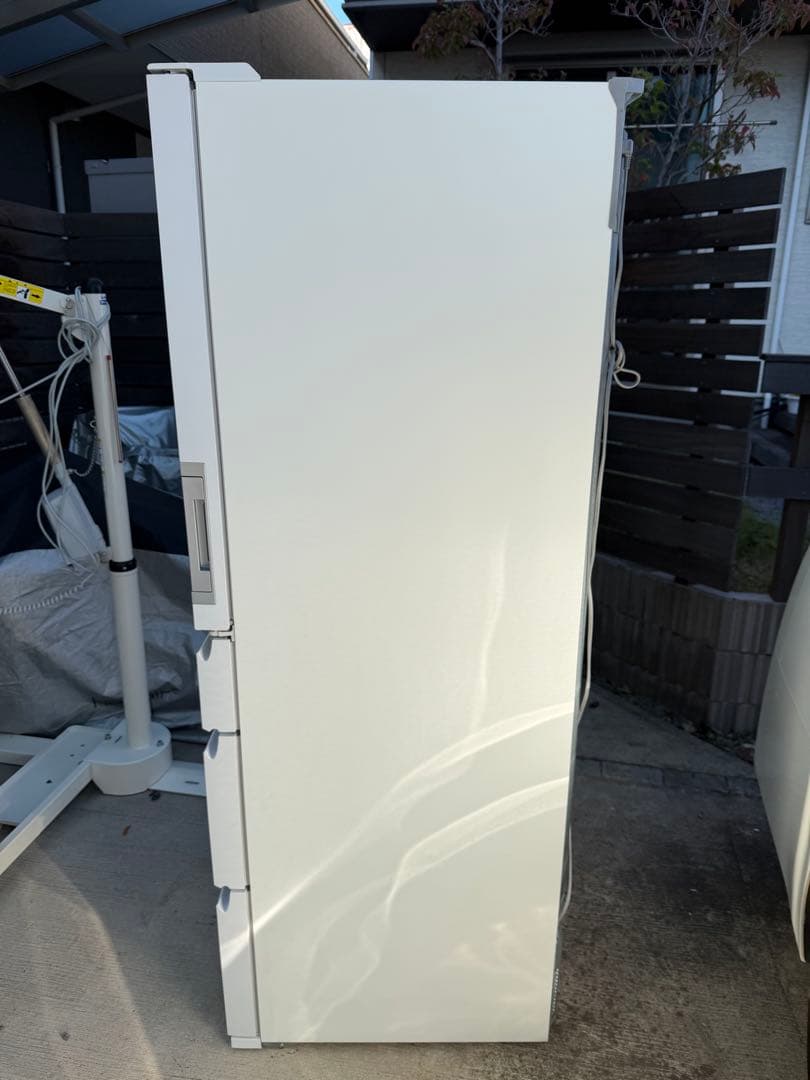 SHARP 5ドア冷蔵庫 SJ-GW41F-W 412L どっちでもドア