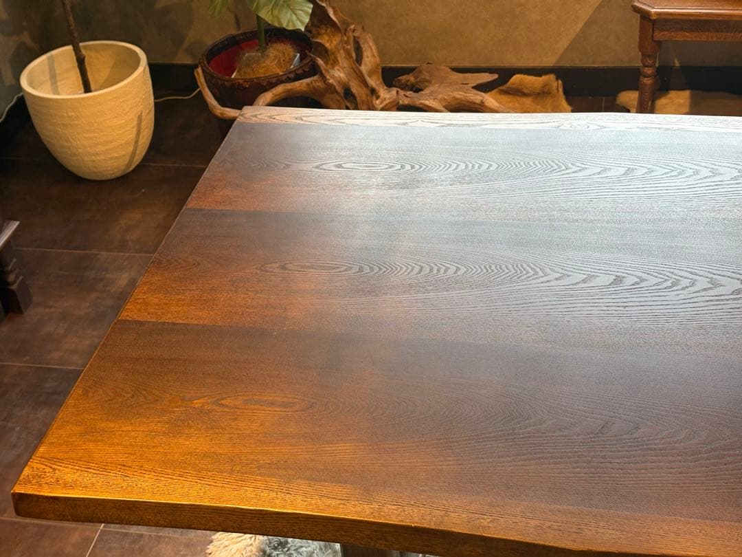 希少　アンティーク　ヴィンテージ　無垢材　木製テーブル　ウッドテーブル　NZ