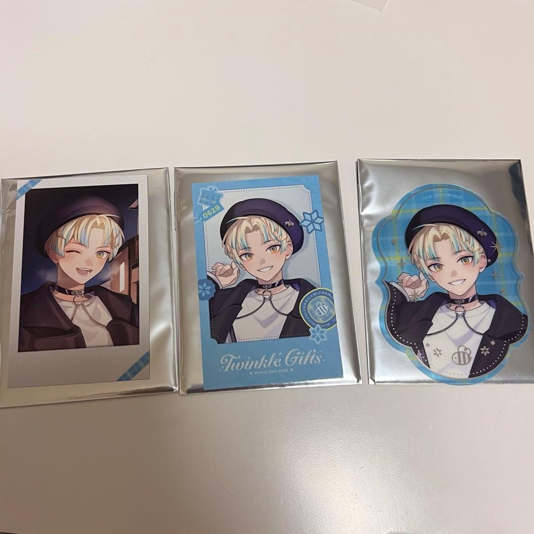 にじさんじ 緋八マナ チェキ風カード ウィンターデート2025 - メルカリ