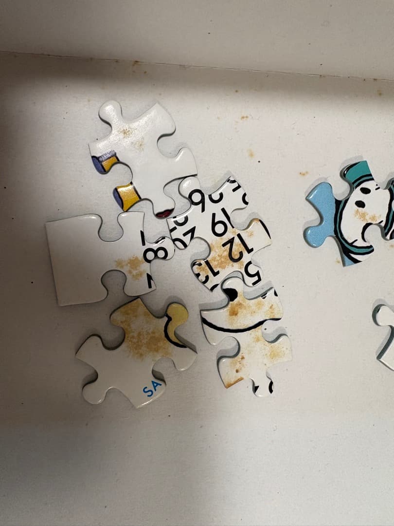 中古品】スヌーピーカレンダージグソーパズル 1989年版 1000ピース