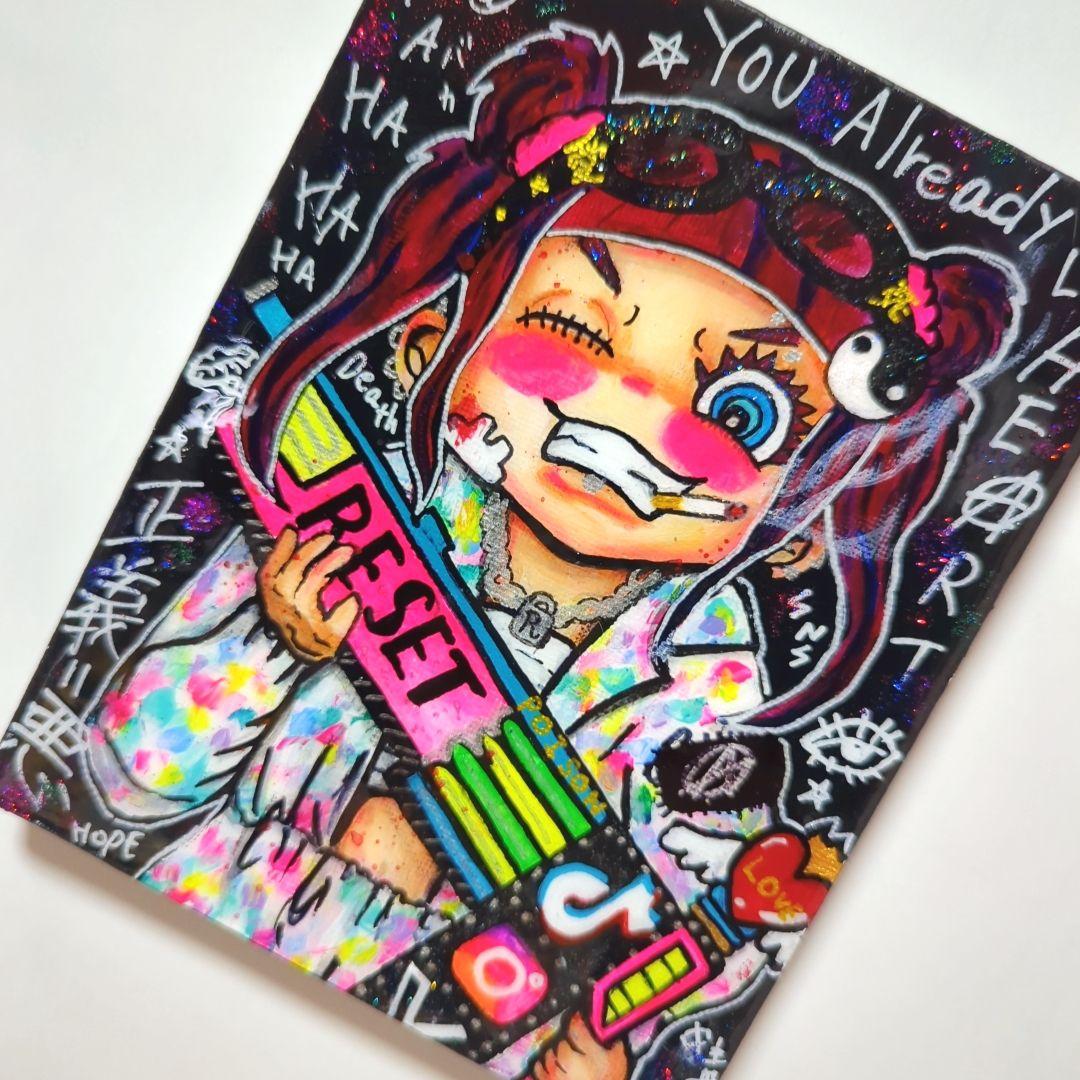 【一点物イラストアート】You already lost HEART【現代アート