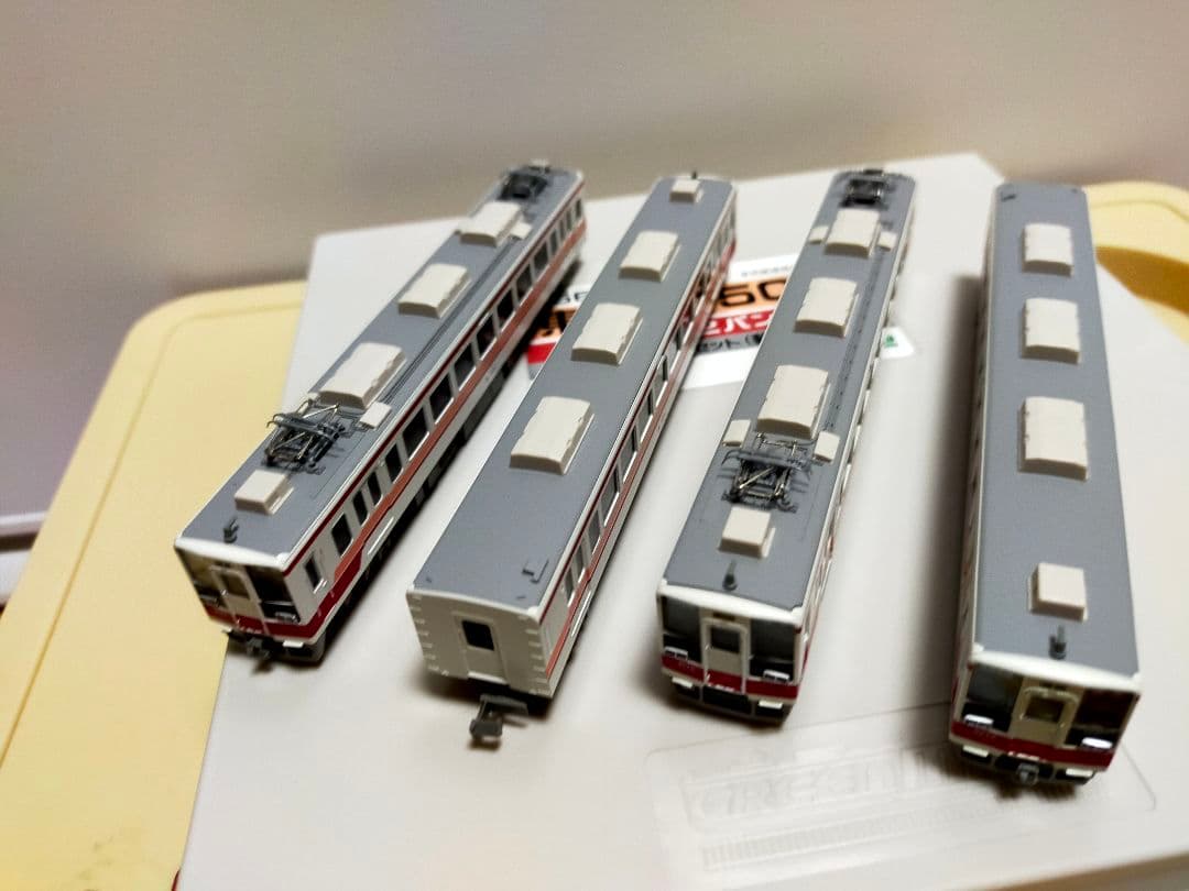 限定値下げ！　グリーンマックス　東武6050系新造車　2パンタ動力付き4両編成