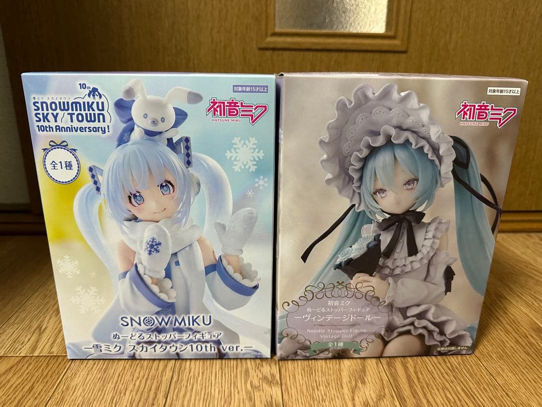 初音ミク ぬーどるストッパーフィギュア ヴィンテージドール 雪ミク