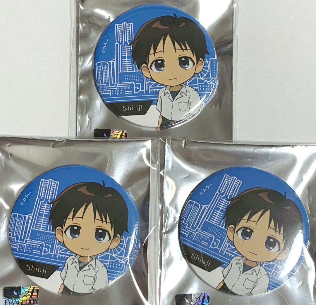 エヴァンゲリオンEVA30周年 碇シンジ 缶バッジ 3点セット - メルカリ