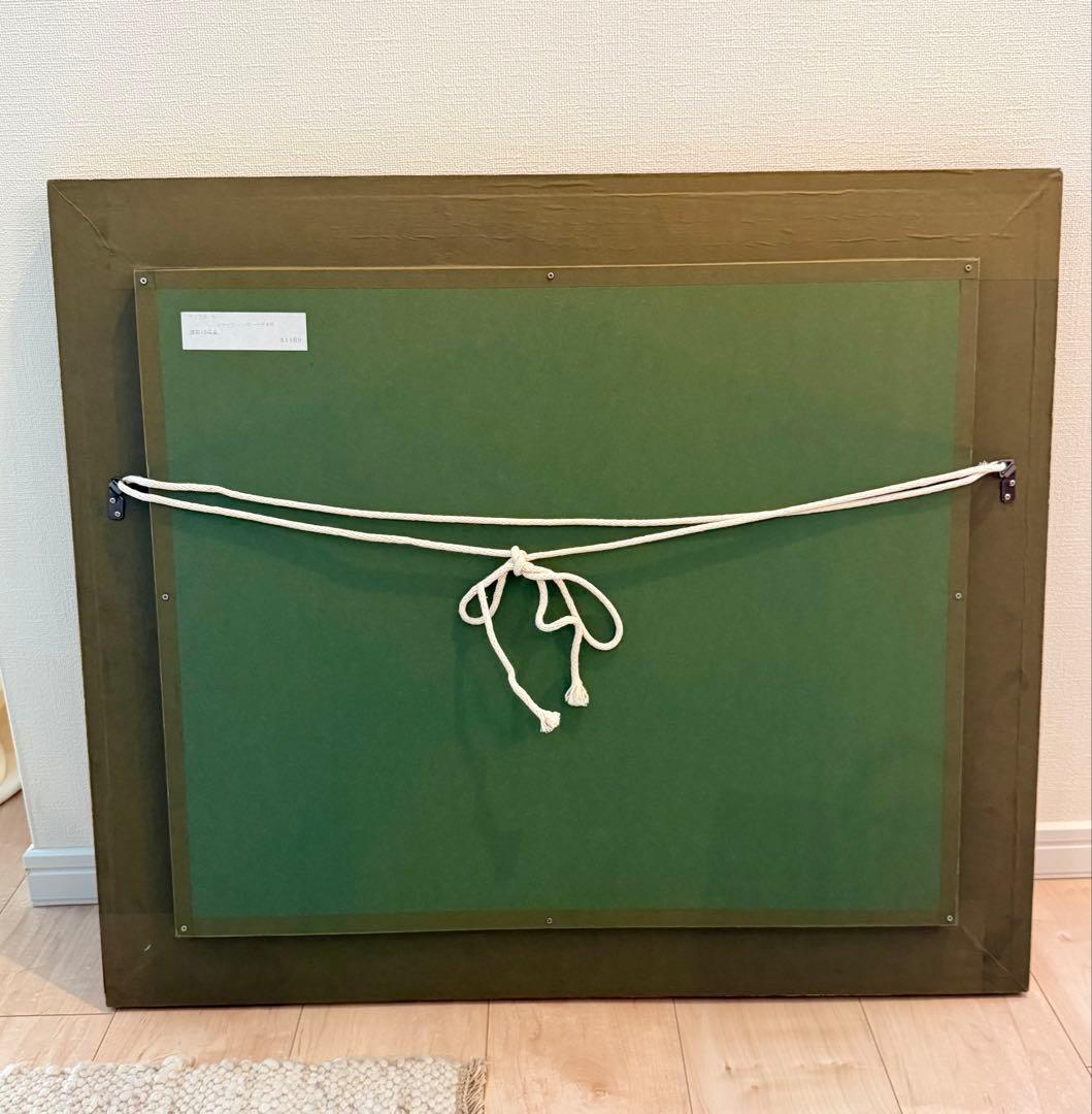 マイケル・ルー 原画 油彩 額装あり