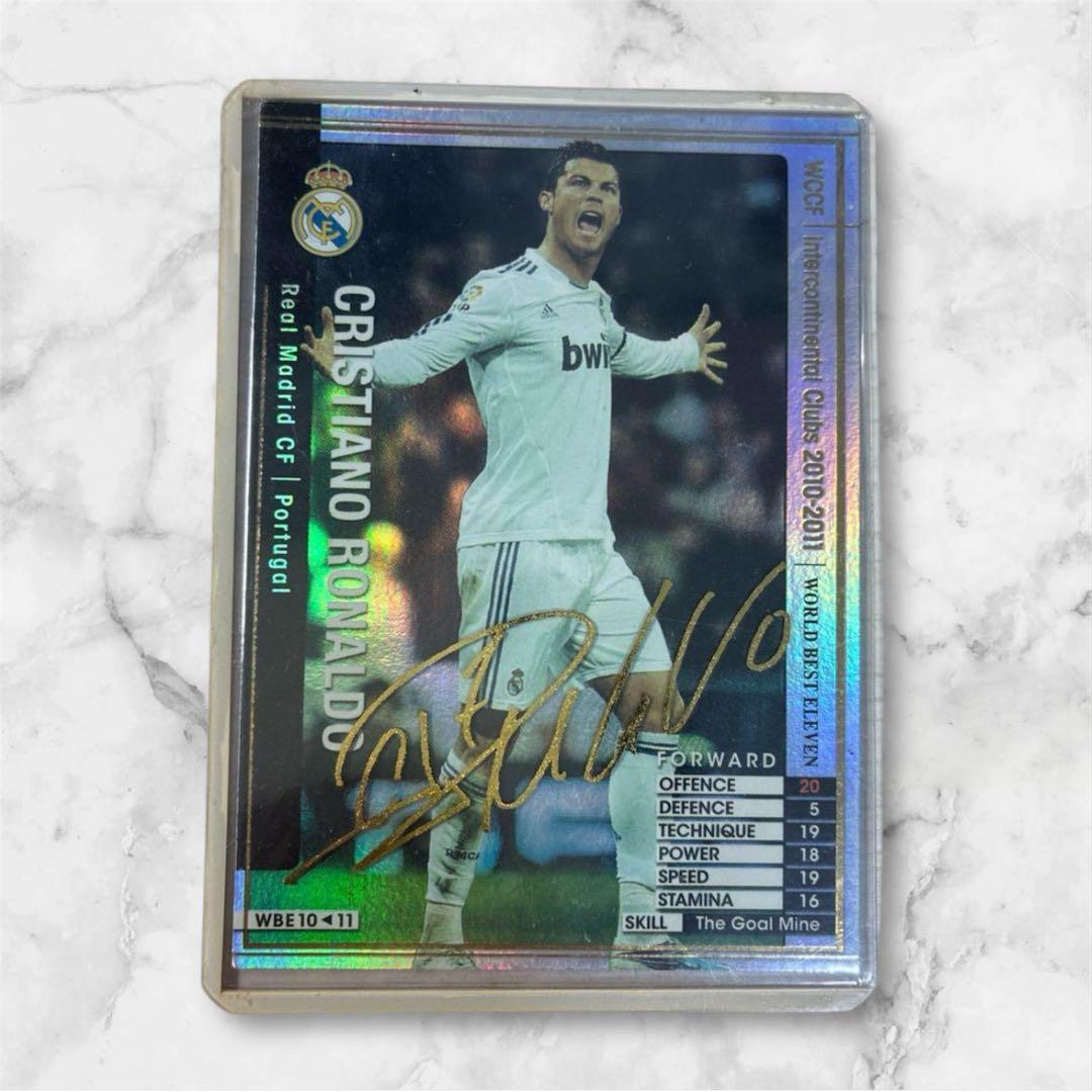 サイン入り】クリスティアーノ・ロナウド トレーディングカード - メルカリ