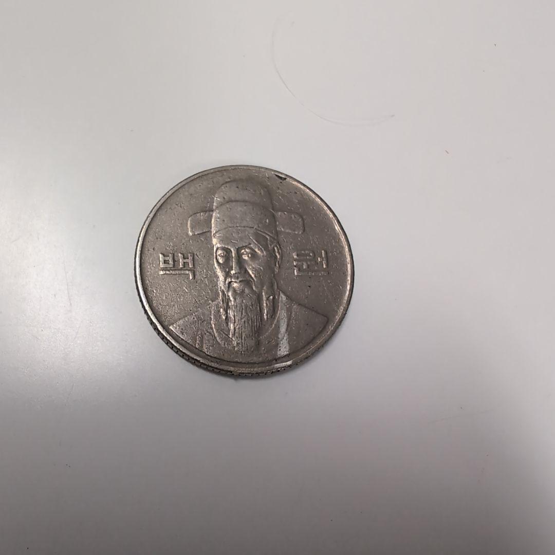 1989年 韓国 100ウォン 硬貨 - メルカリ