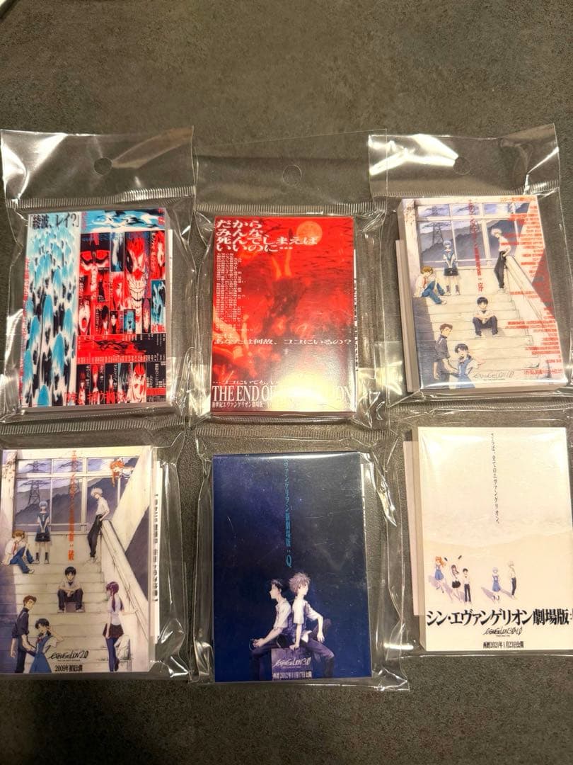 新世紀エヴァンゲリオン ポスターアクリル ブロック 全6種