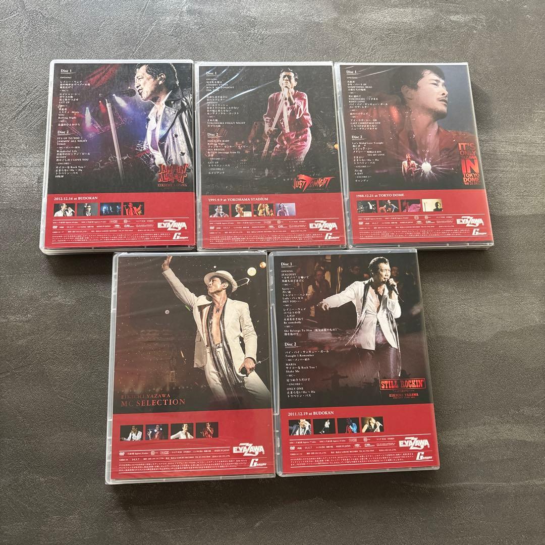 矢沢永吉TREASURE BOX DVD 5本組｜矢沢永吉 DVD TREASURE BOX 5本