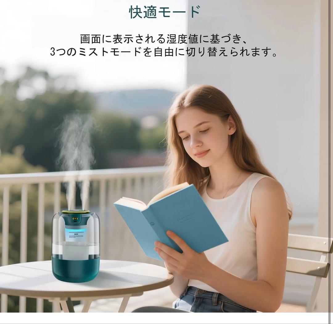 卓上加湿器　2.2L ダブルノズル濃霧 超音波式　12個セット　新品