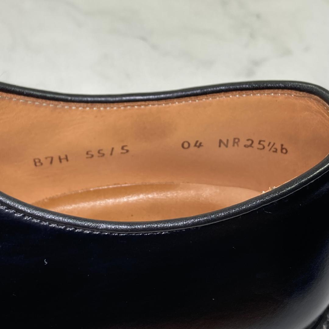 【美品】REGAL 04NR プレーントゥ 25.5㎝ ブラック 日本製