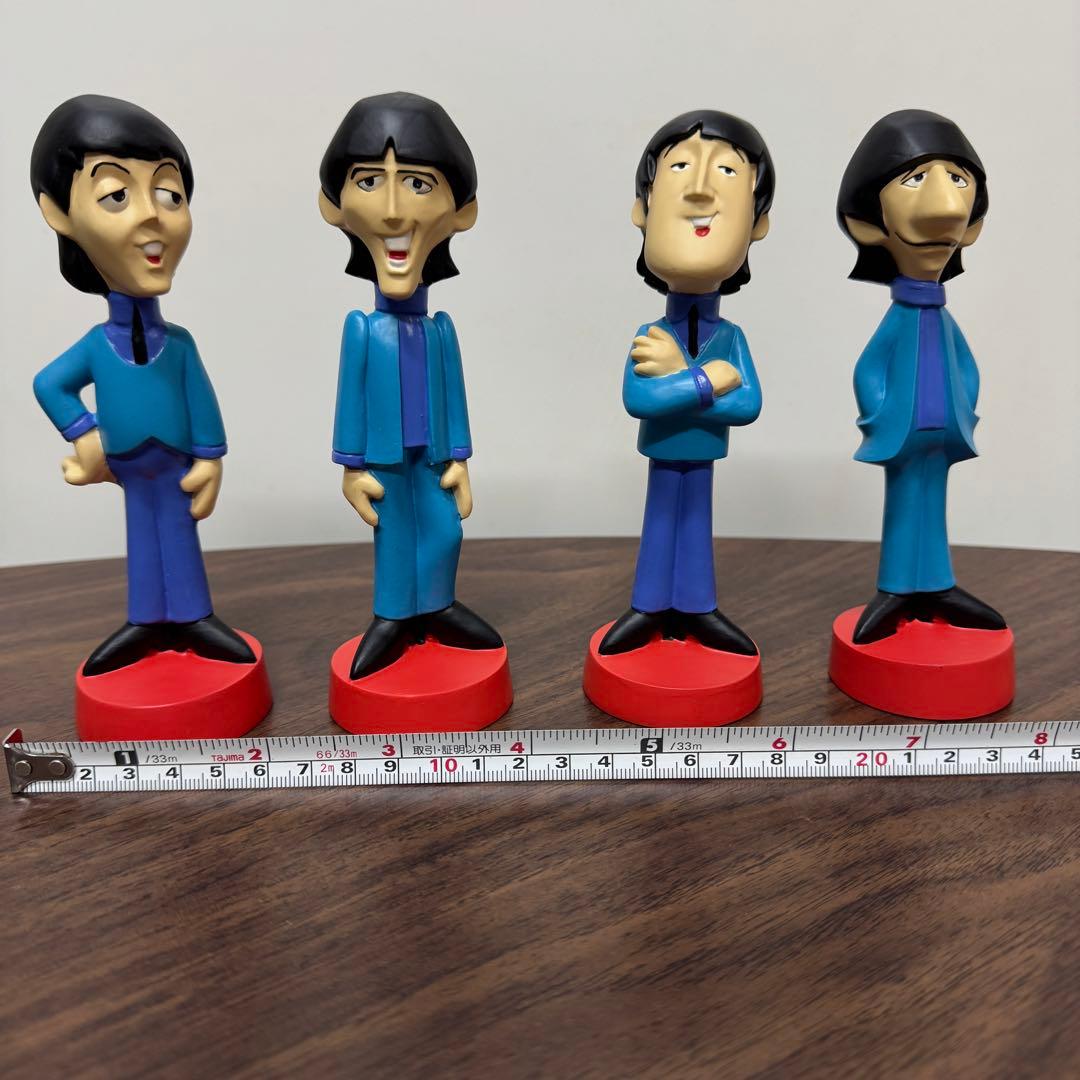 正規品 1985年アニメ ザ ビートルズ人形セット 4体セット