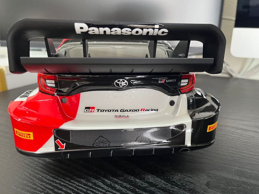 タミヤ ガズー レーシング WRT/GR ヤリス ラリー1 ハイブリッド ボディ