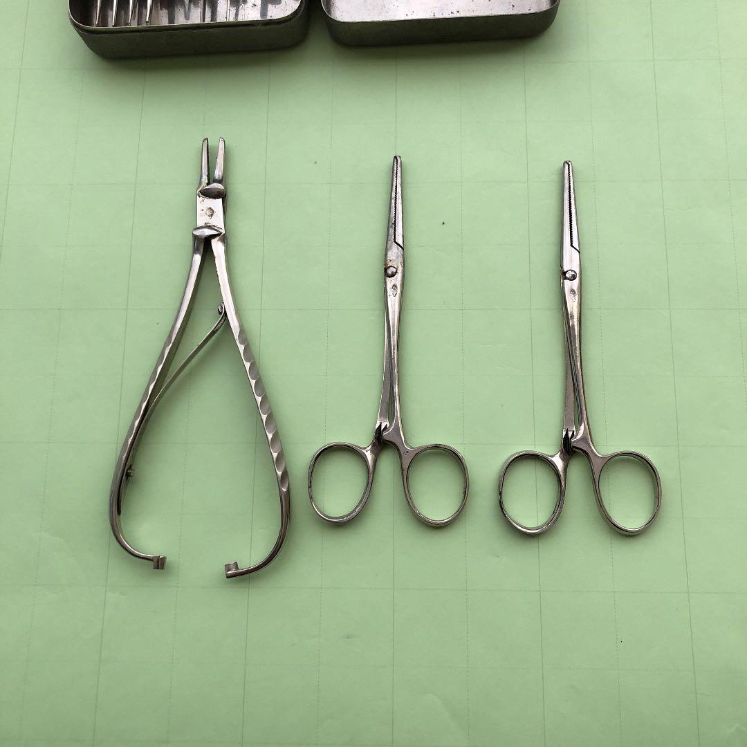 アンティーク】戦時中の手術セット