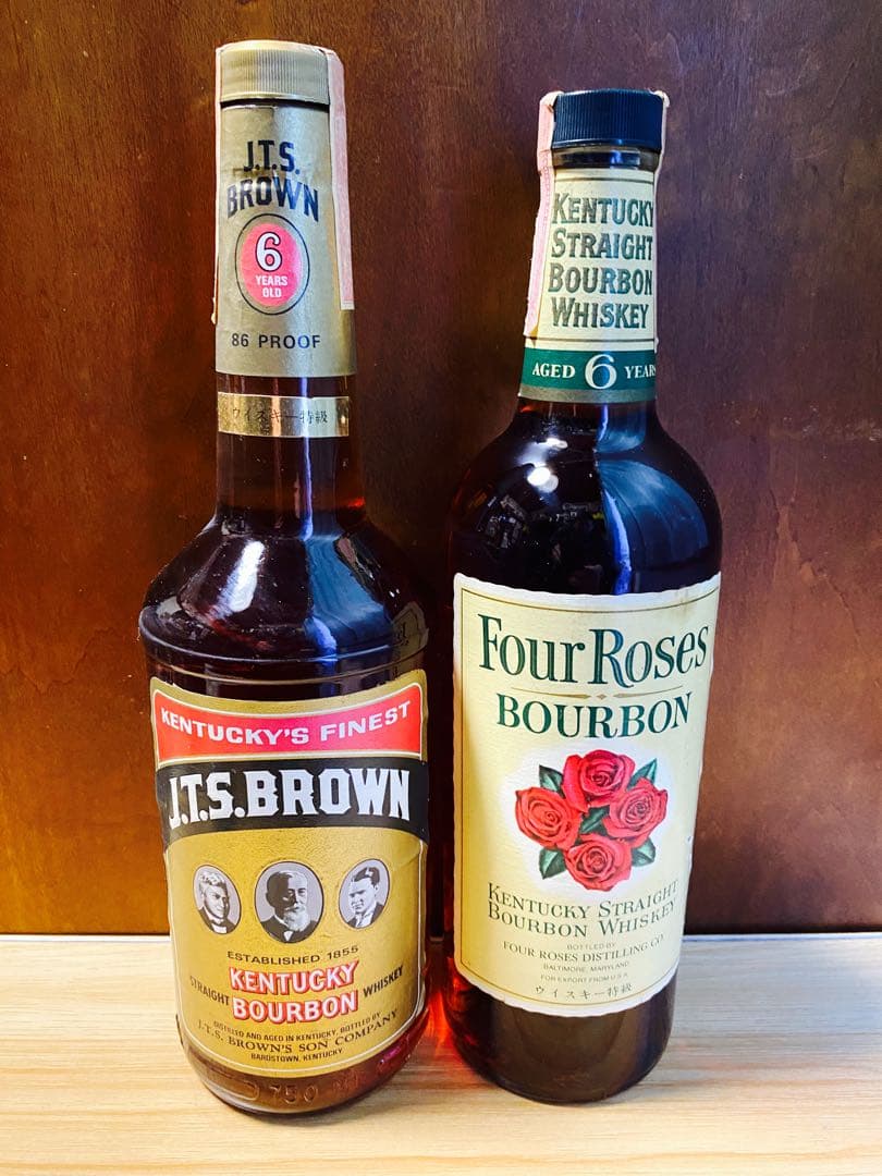J.T.S. Brown & Four Roses バーボン 6年 J.T.S. Brown & Four Roses バーボン 6年