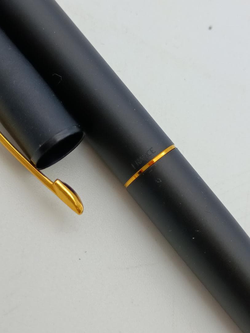 パーカー ソネット 万年筆 14K 585 マットブラック ゴールド フランス