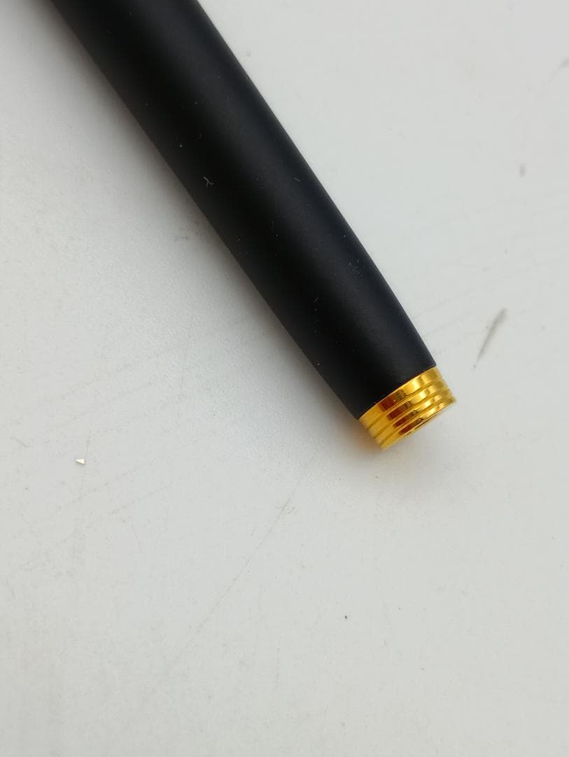 パーカー ソネット 万年筆 14K 585 マットブラック ゴールド フランス