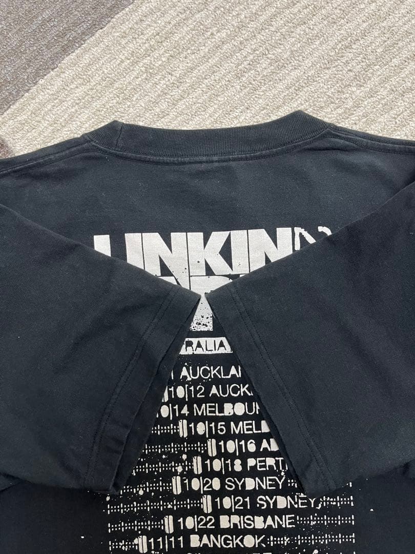 リンキンパーク ツアーTシャツ 2008年 希少 黒 Etsy ファッション