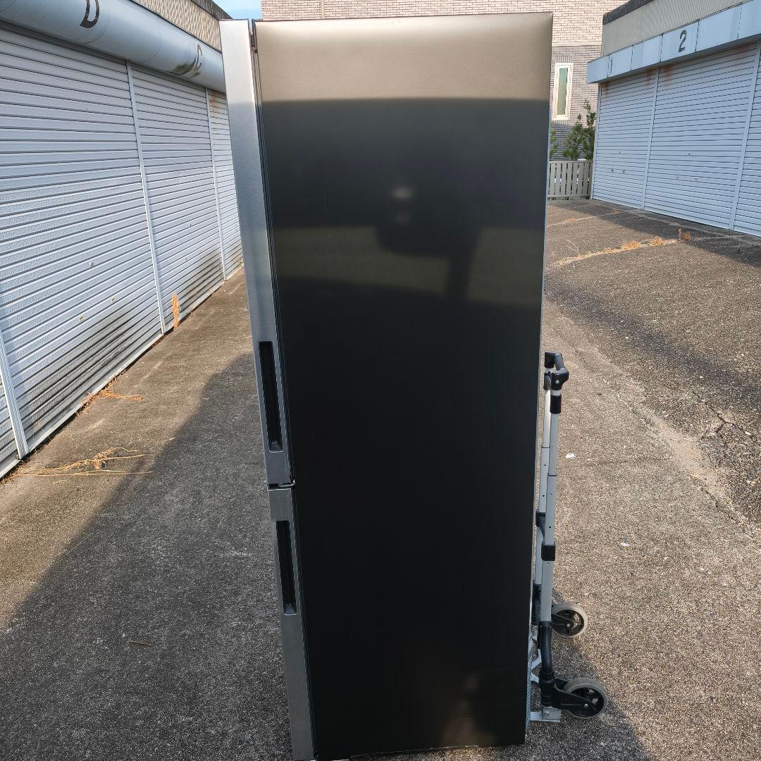 Haier 冷蔵庫 シルバー 340L 2ドア 右開き 冷凍室 119L 除菌済