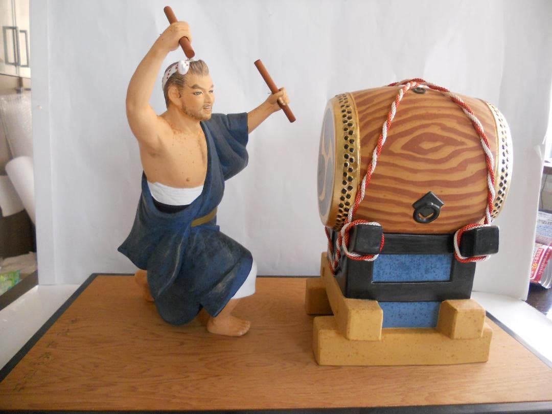 博多人形 『 無法松 』 伝統工芸士 初代 戸畑茂四郎 作 美品 です。 3_000000000045.jpg?1678209903