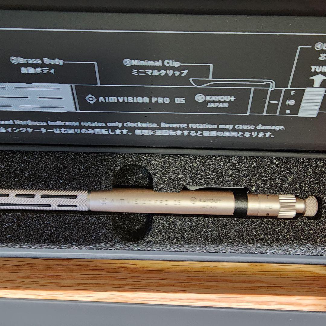 KAYOU+ AIMVISION PRO 0.5 ゴールド シャープペンシル本体