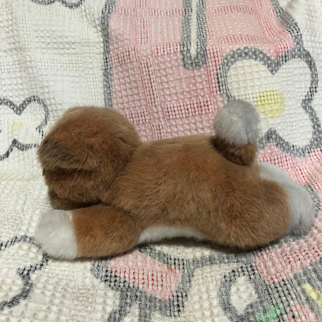 平成レトロ　1992 バンダイ×セキグチ製　鳴く　犬　ぬいぐるみ　中古品