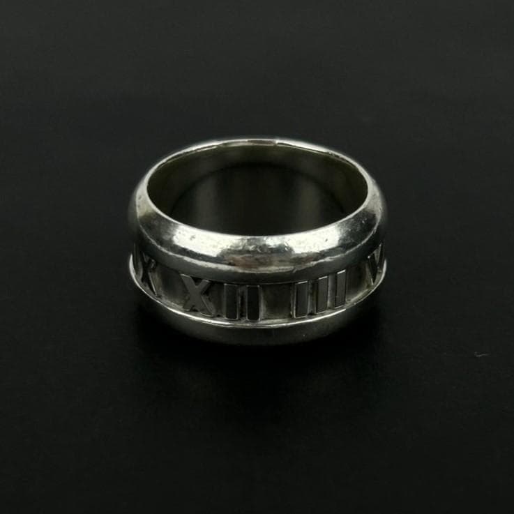 ✨良品✨ ティファニー 指輪 アトラスリング 9号 男女OK シルバー