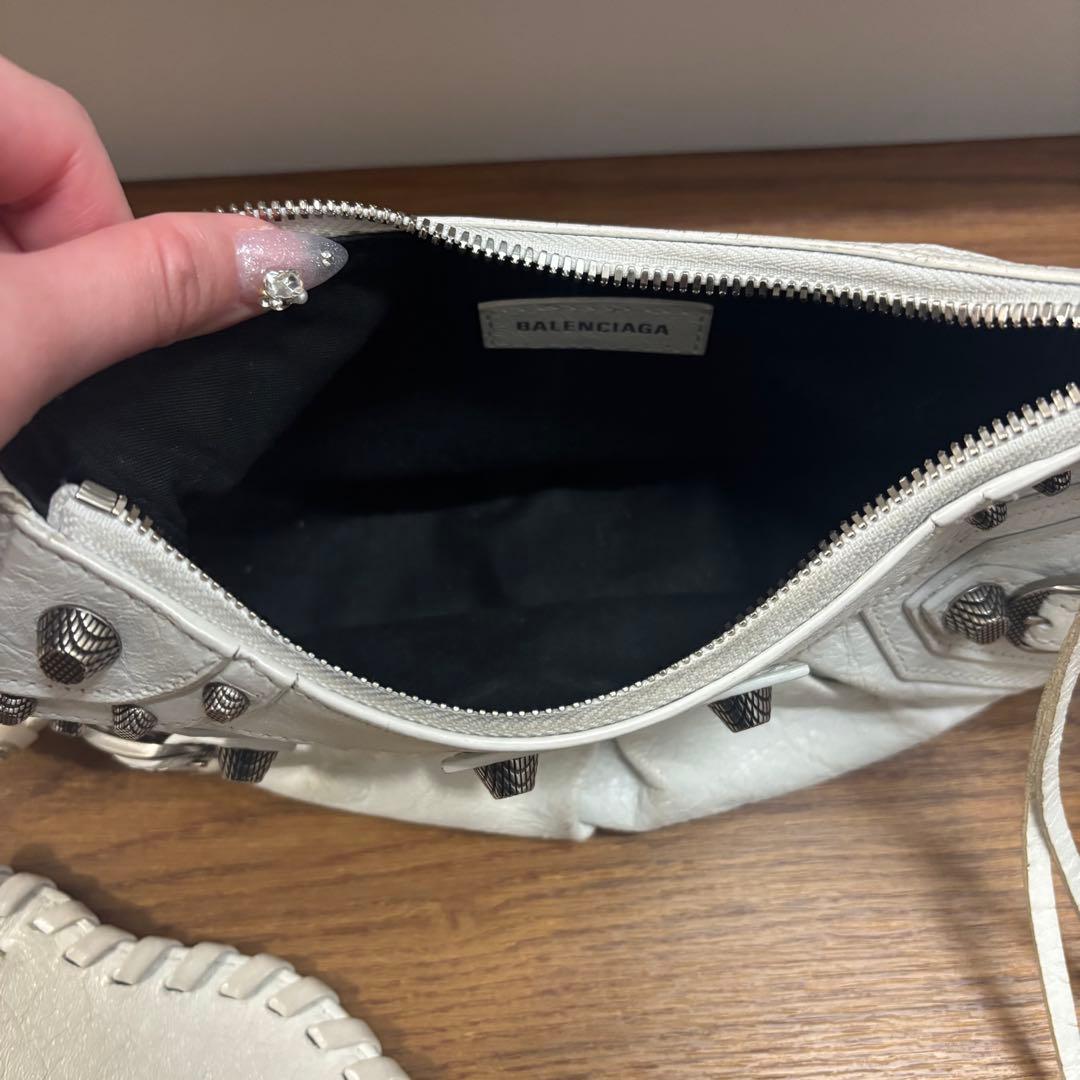 KMbalenciaga le cagole XS white