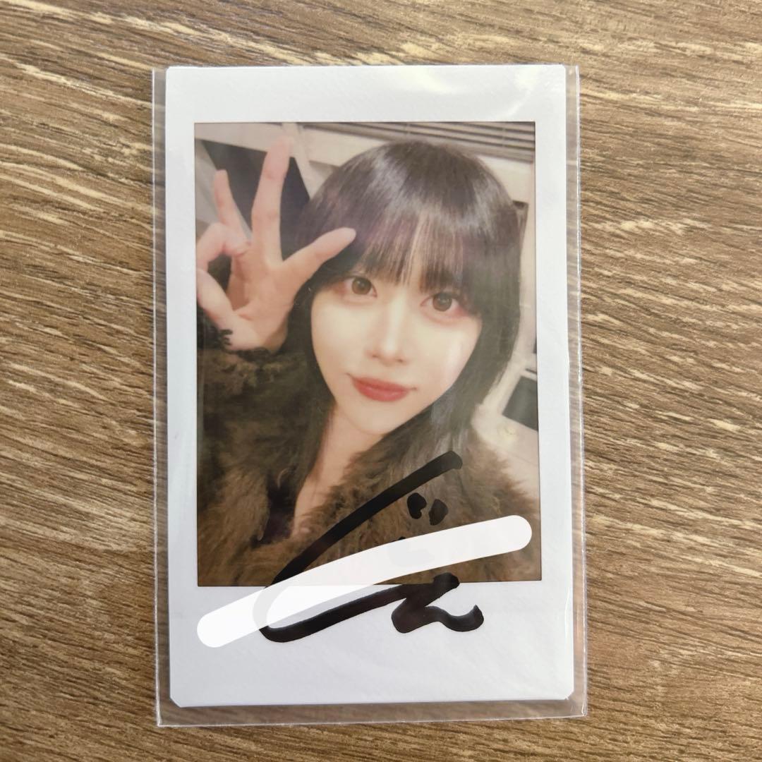 現役歌王JAPAN サイン入りチェキ Shin① - メルカリ