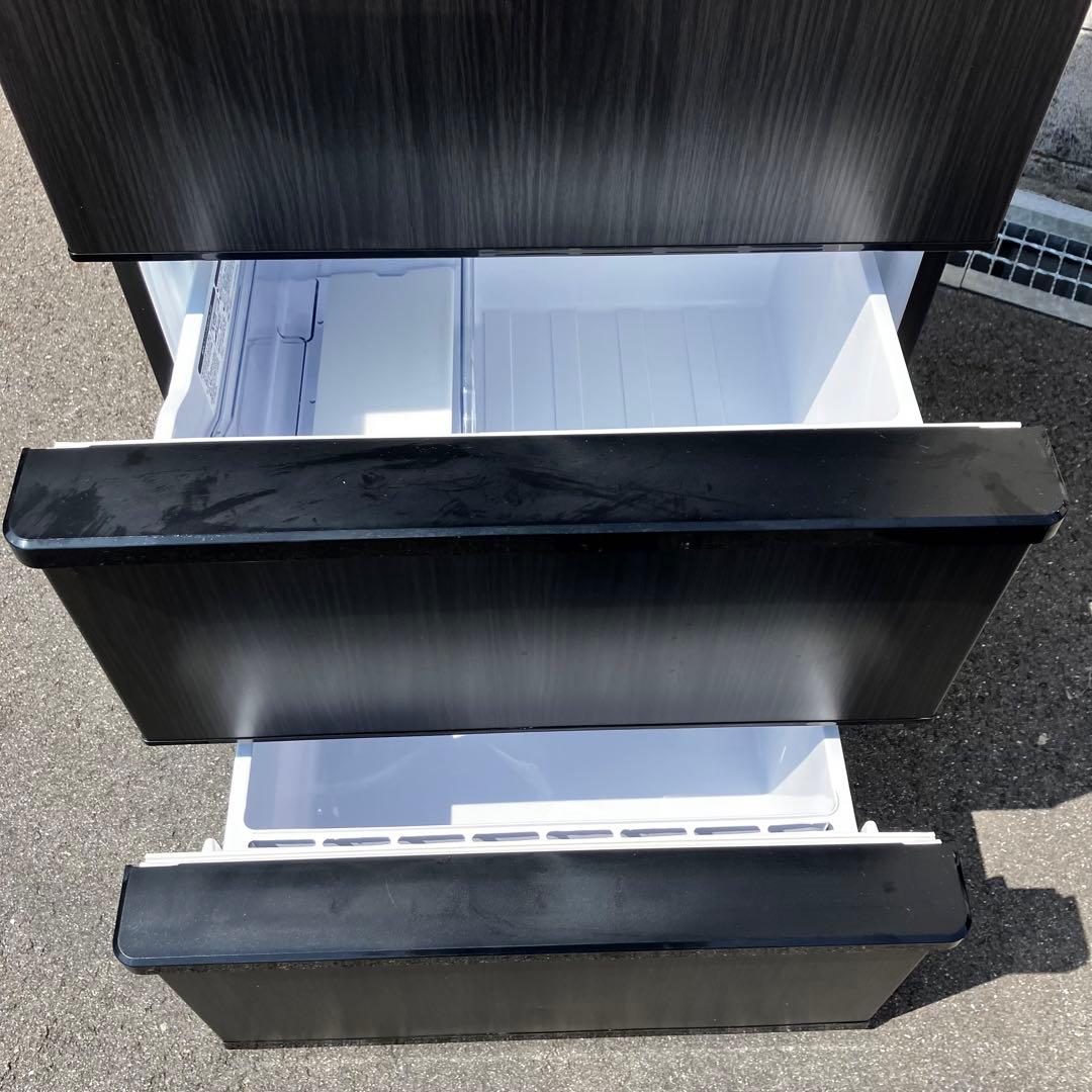 AQUA 3ドア冷蔵庫 AQR-SV27M ブラック