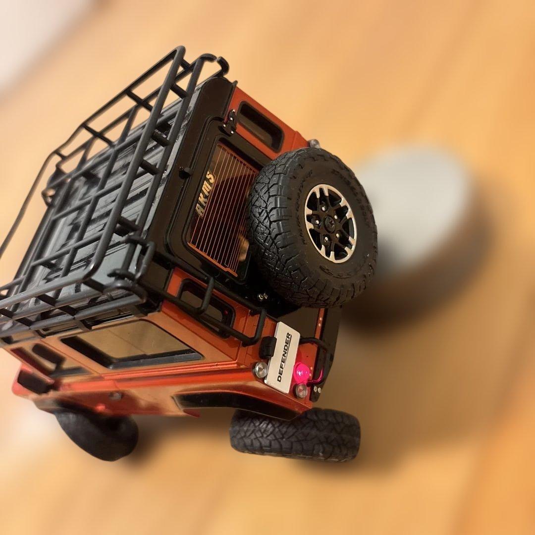 ミニッツ4×4 ディフェンダー　中古品　ライトユニット付き　即購入　大幅値下げ可